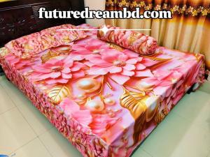 ১০০% 3D ওয়াটার প্রুফ প্রিমিয়াম কোয়ালিটি বেডশীট
